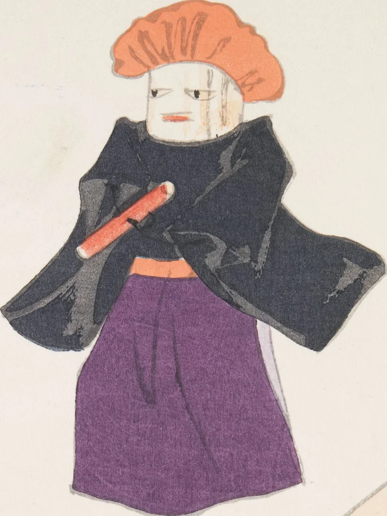 An illustration from Kyosen’s Collected Illustrations of Japanese Toys : [volume 3], 1919, leaf 20
