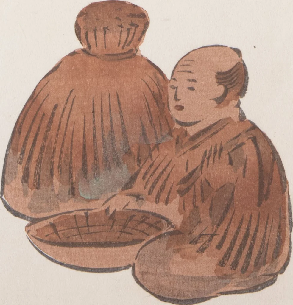 An illustration from Kyosen’s Collected Illustrations of Japanese Toys : [volume 3], 1919, leaf 51