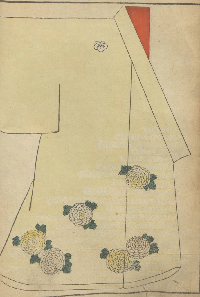 An illustration from Miyako no omokage : bekkō kyōzome / Kamisaka Yoshitaka cho ga, 1890, leaf 12