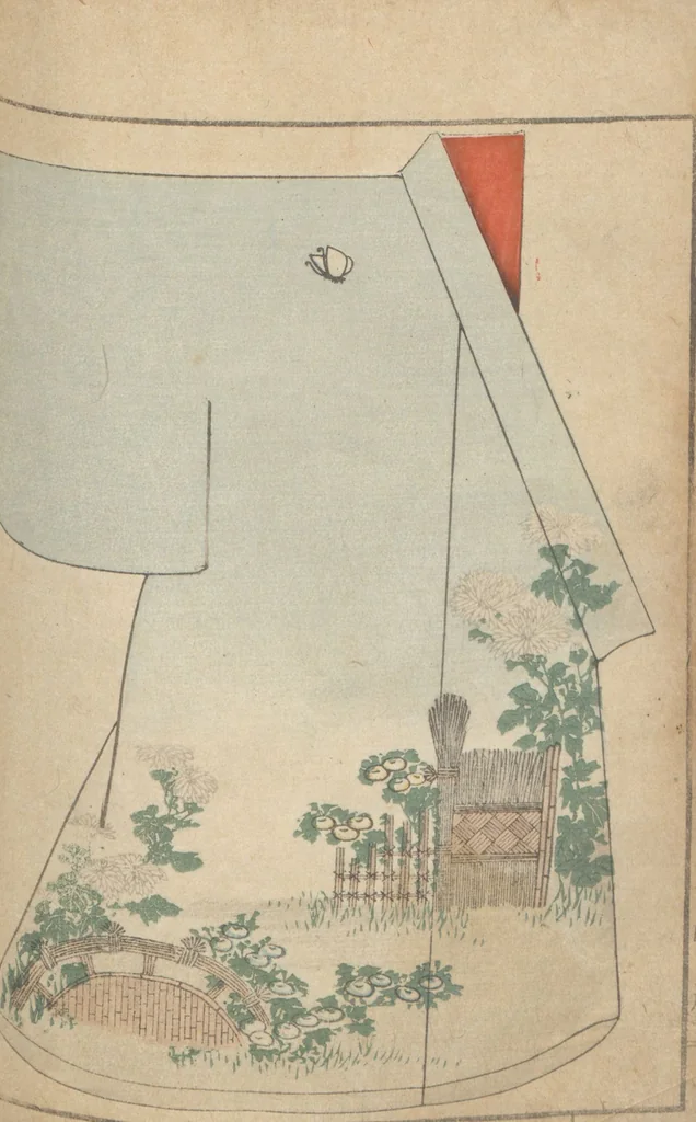 An illustration from Miyako no omokage : bekkō kyōzome / Kamisaka Yoshitaka cho ga, 1890, leaf 32