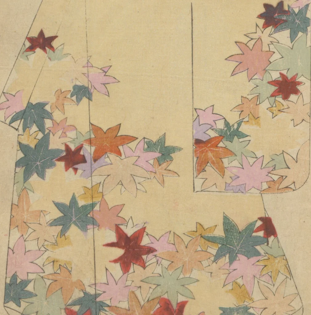 An illustration from Miyako no omokage : bekkō kyōzome / Kamisaka Yoshitaka cho ga, 1890, leaf 7