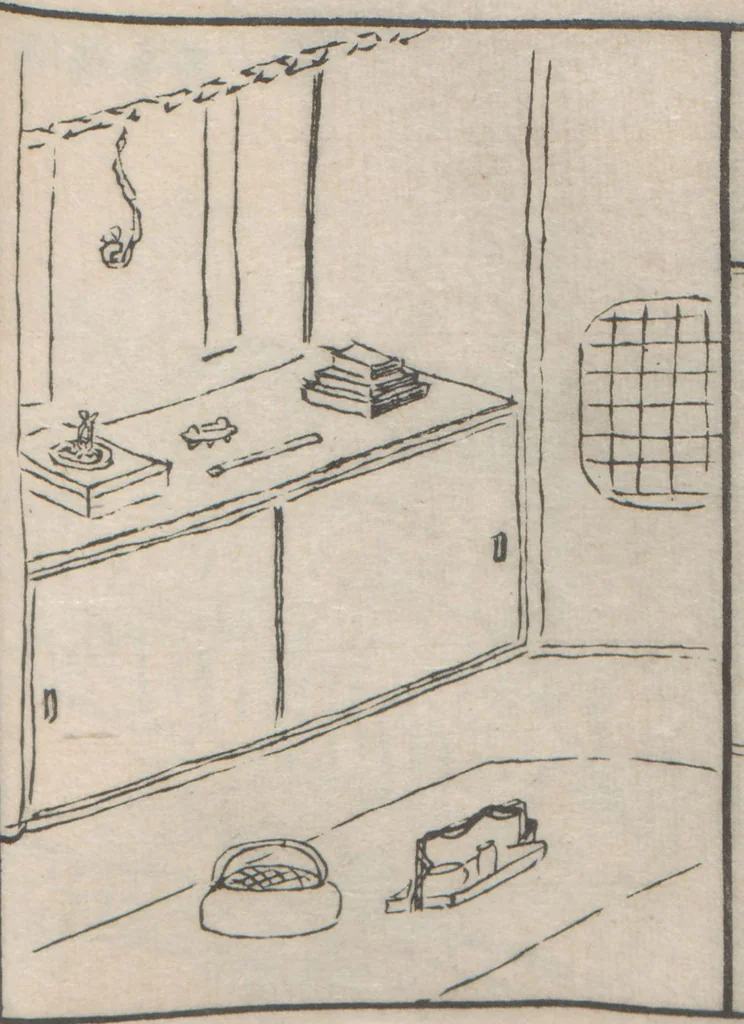 An illustration from Chokunyū juen zuroku / Tanomura Shōsai henshū - Volume 1, 1881, leaf 22