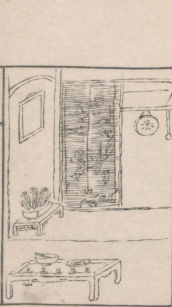 An illustration from Chokunyū juen zuroku / Tanomura Shōsai henshū - Volume 1, 1881, leaf 27