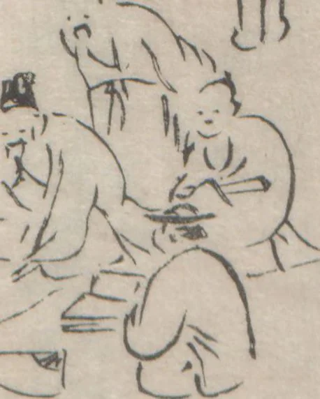 An illustration from Chokunyū juen zuroku / Tanomura Shōsai henshū - Volume 3, 1881, leaf 26