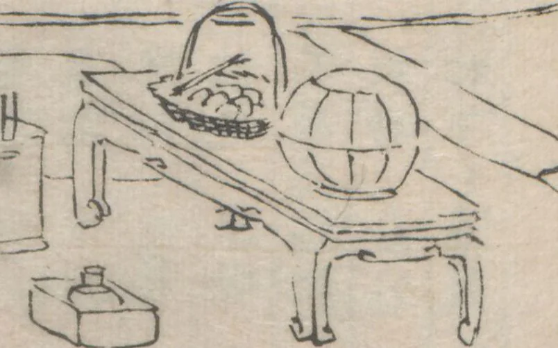 An illustration from Chokunyū juen zuroku / Tanomura Shōsai henshū - Volume 3, 1881, leaf 57