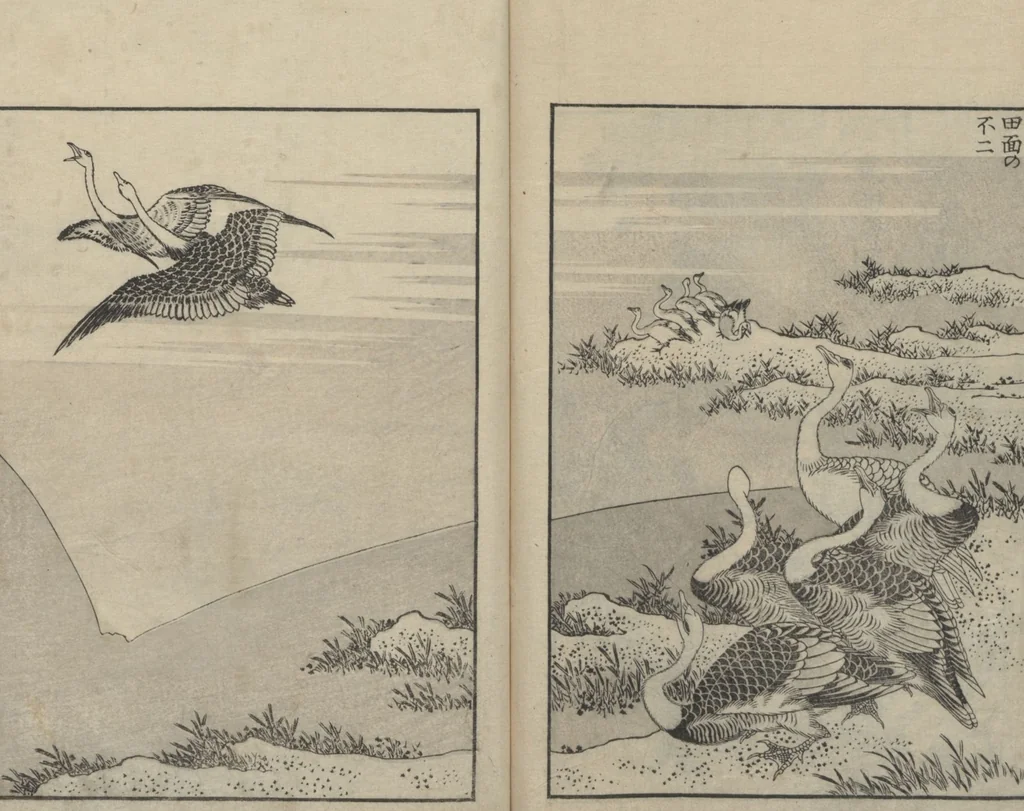 An illustration from One Hundred Views of Mount Fuji (Fugaku Hyakkei shohen 富嶽百景 初編) : [volume 1], 1834, leaf 18