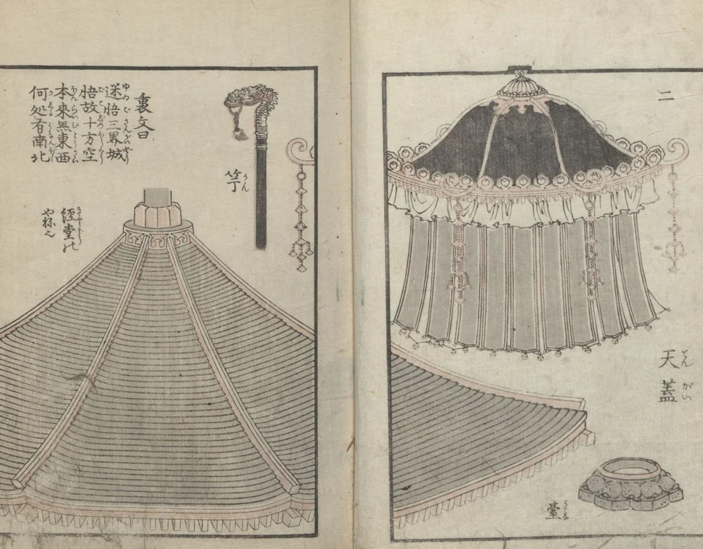 An illustration from Transmitting the Spirit, Revealing the Form of Things: Hokusai Sketchbooks (Denshin kaishu: Hokusai manga, gohen 伝神開手 北斎漫画 五編) : [volume 5], 1816, leaf 14
