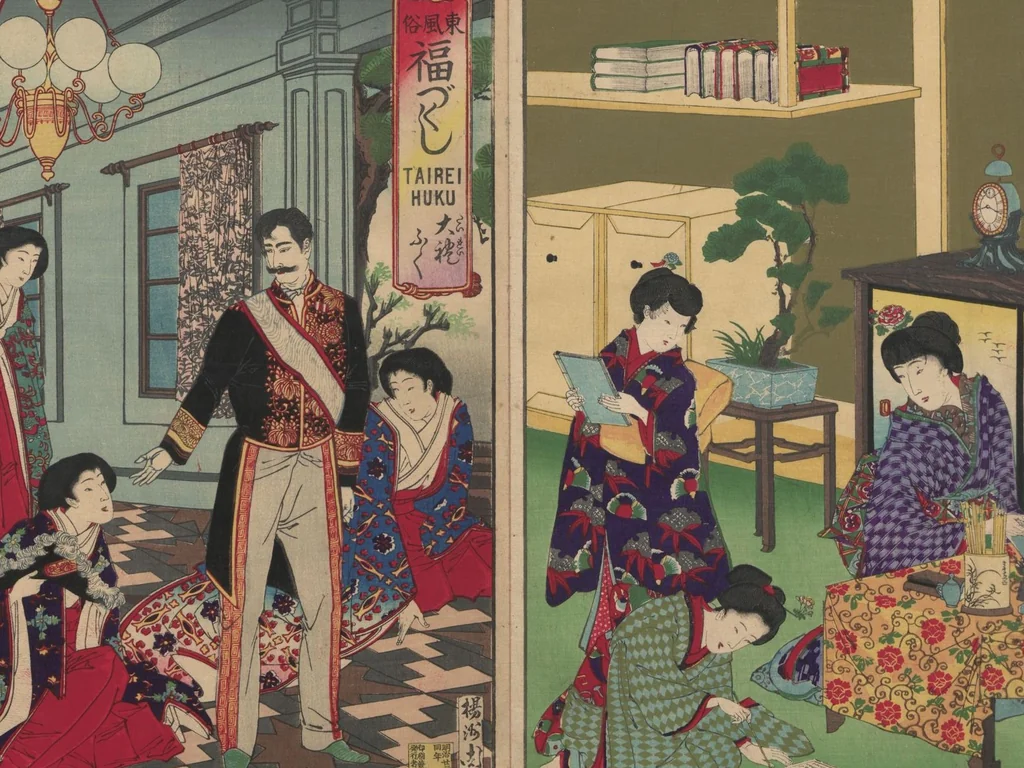 An illustration from Twenty-six Prints Constituting an Album, 1887, leaf 8