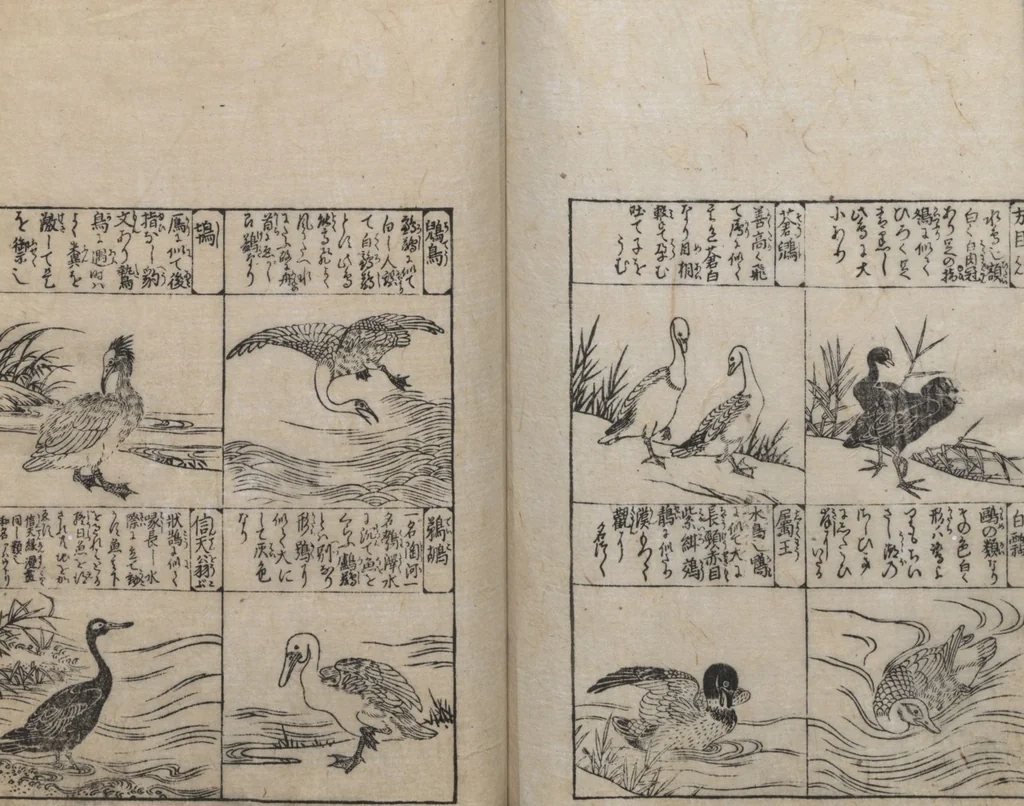 An illustration from Illustrated Encyclopedia of China (Morokoshi kinmō zui 唐土訓蒙図彙) : [volume 2], 1718, leaf 110