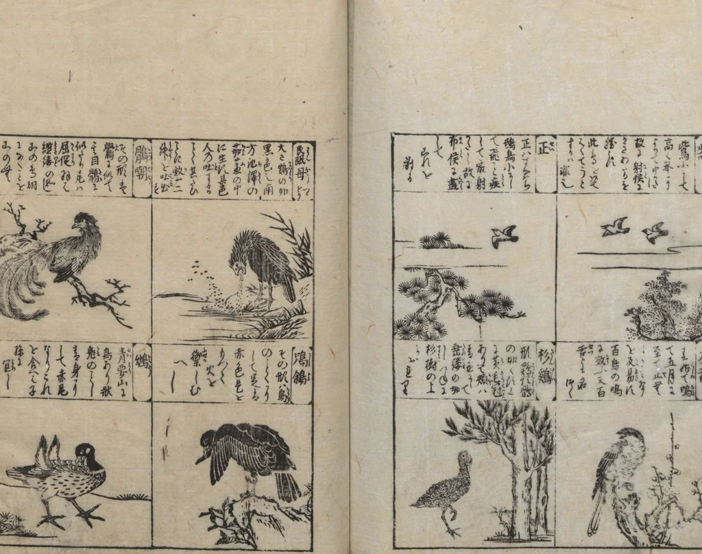 An illustration from Illustrated Encyclopedia of China (Morokoshi kinmō zui 唐土訓蒙図彙) : [volume 2], 1718, leaf 112