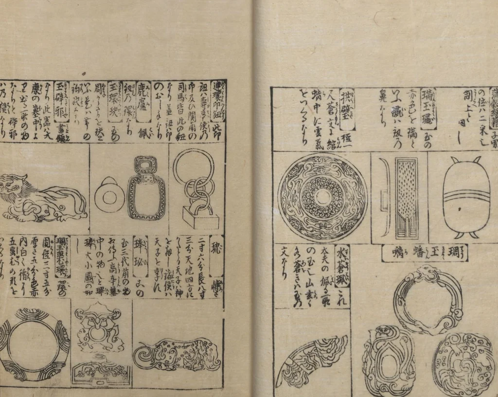 An illustration from Illustrated Encyclopedia of China (Morokoshi kinmō zui 唐土訓蒙図彙) : [volume 2], 1718, leaf 29