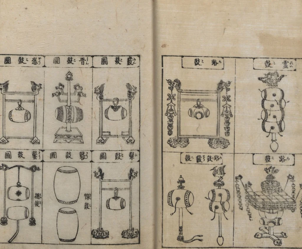 An illustration from Illustrated Encyclopedia of China (Morokoshi kinmō zui 唐土訓蒙図彙) : [volume 2], 1718, leaf 34