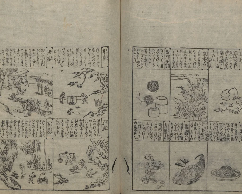 An illustration from Illustrated Encyclopedia of China (Morokoshi kinmō zui 唐土訓蒙図彙) : [volume 2], 1718, leaf 78