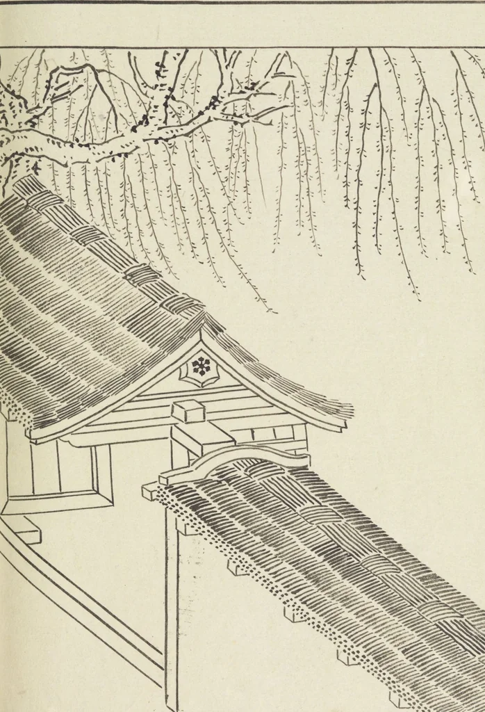 An illustration from Story of Michizane Sugawara, known as Tenjin (Tenjin engi 天神縁起), leaf 102