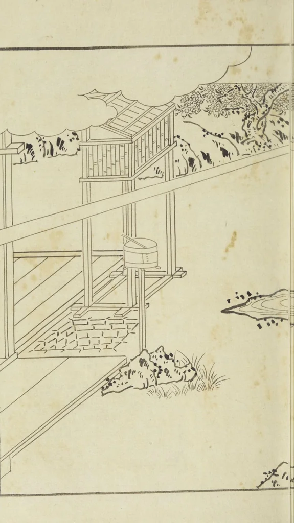 An illustration from Story of Michizane Sugawara, known as Tenjin (Tenjin engi 天神縁起), leaf 139
