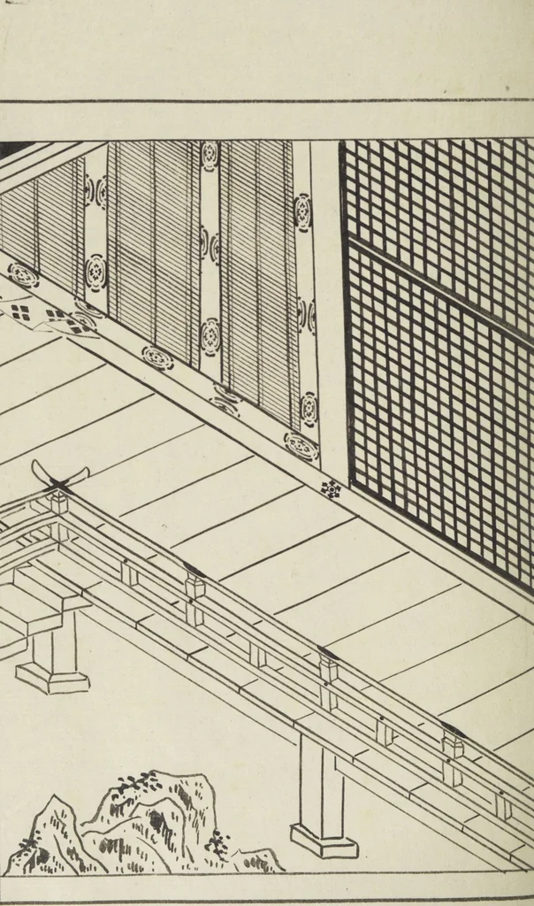 An illustration from Story of Michizane Sugawara, known as Tenjin (Tenjin engi 天神縁起), leaf 189