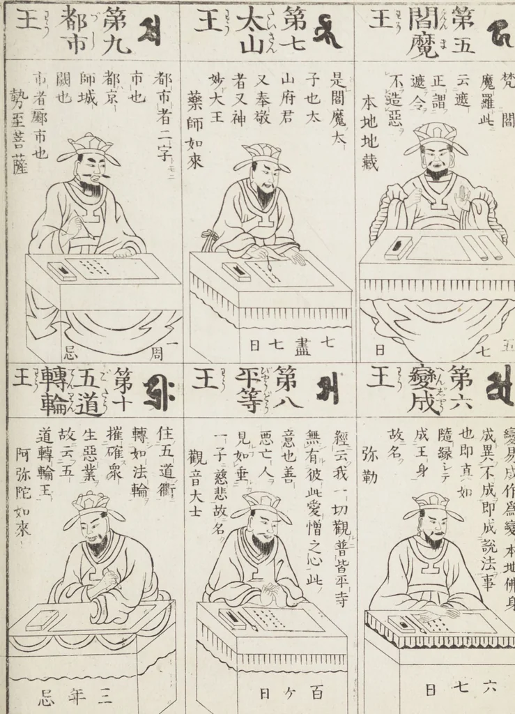 An illustration from Buddhist Figures and Their Attributes [Meiji edition] (Meiji zōho shoshū butsuzō zui 明治増補諸宗佛像図彙), 1886, leaf 110