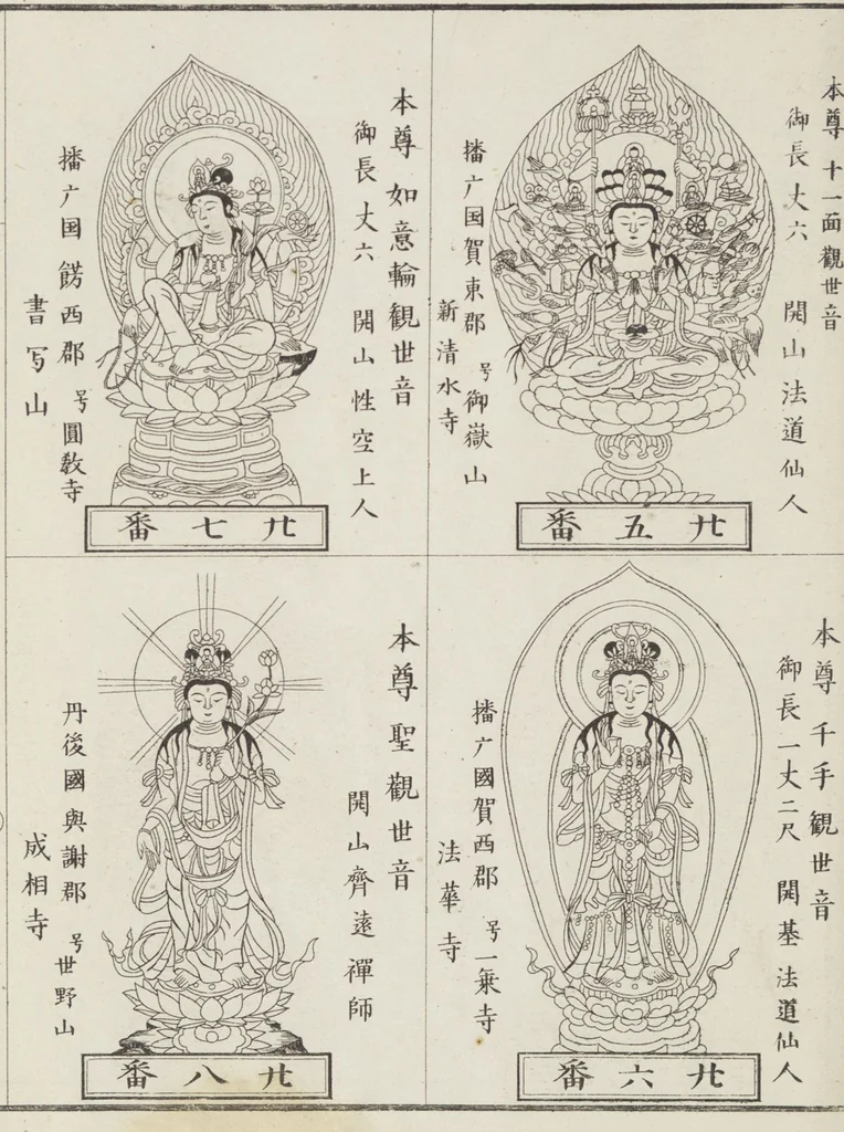 An illustration from Buddhist Figures and Their Attributes [Meiji edition] (Meiji zōho shoshū butsuzō zui 明治増補諸宗佛像図彙), 1886, leaf 191