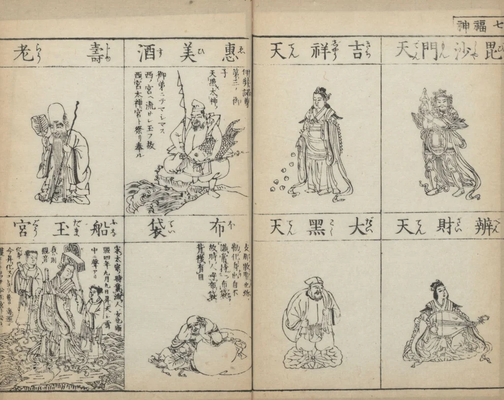 An illustration from Buddhist Figures and Their Attributes (Zōho shoshū Butsuzō zui 増補諸宗 佛像図彙) : [volume 4], 1783, leaf 14