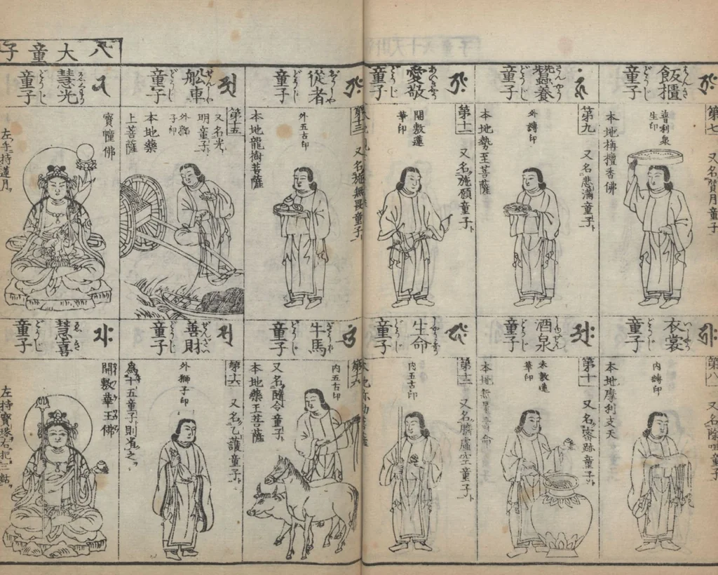 An illustration from Buddhist Figures and Their Attributes (Zōho shoshū Butsuzō zui 増補諸宗 佛像図彙) : [volume 3], 1783, leaf 11