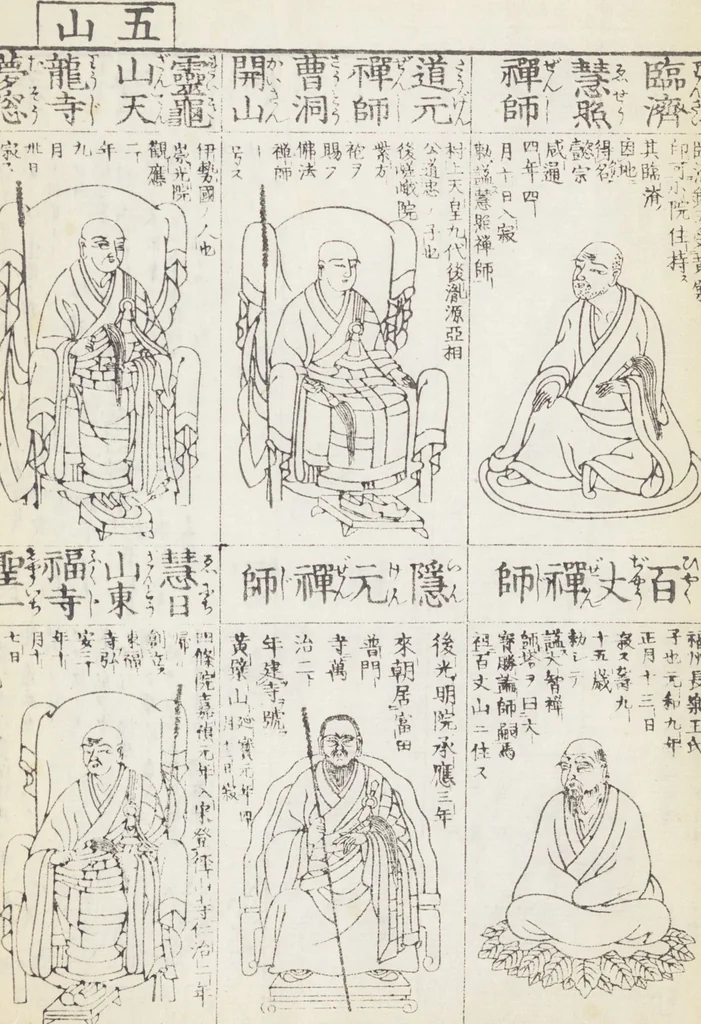 An illustration from Buddhist Figures and Their Attributes (Zōho shoshū Butsuzō zui 増補諸宗 佛像図彙) : [volume 5], 1783, leaf 16