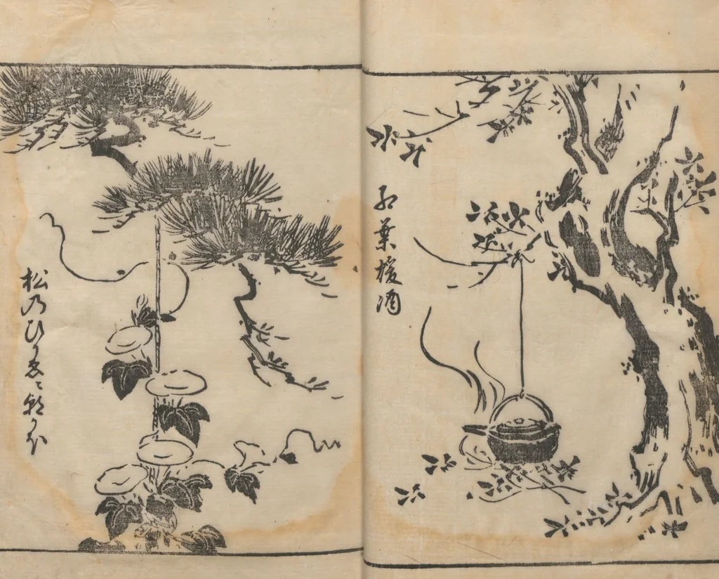 An illustration from Itchō Picture Album (Itchō gafu 一蝶画譜) : [volume 2], 1770, leaf 19