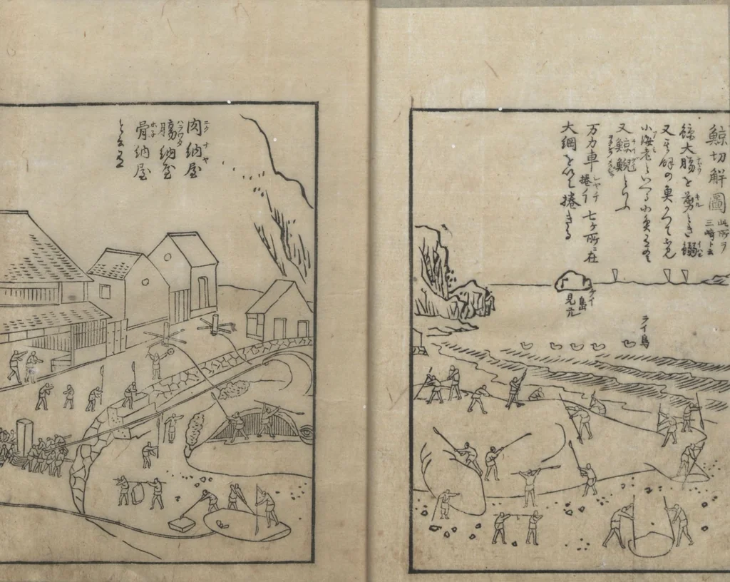 An illustration from A Diary of Travel from Edo to Nagasaki (Saiyū ryodan, 西遊旅譚) : [volume 4], 1803, leaf 20