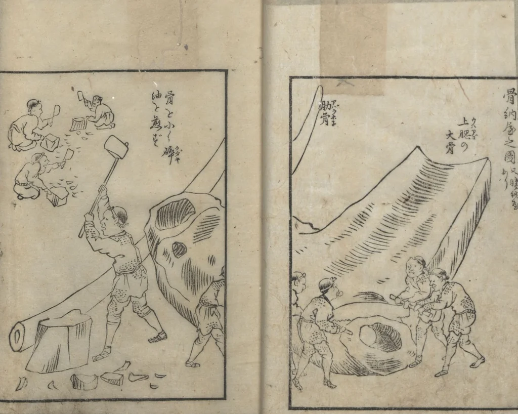 An illustration from A Diary of Travel from Edo to Nagasaki (Saiyū ryodan, 西遊旅譚) : [volume 4], 1803, leaf 26