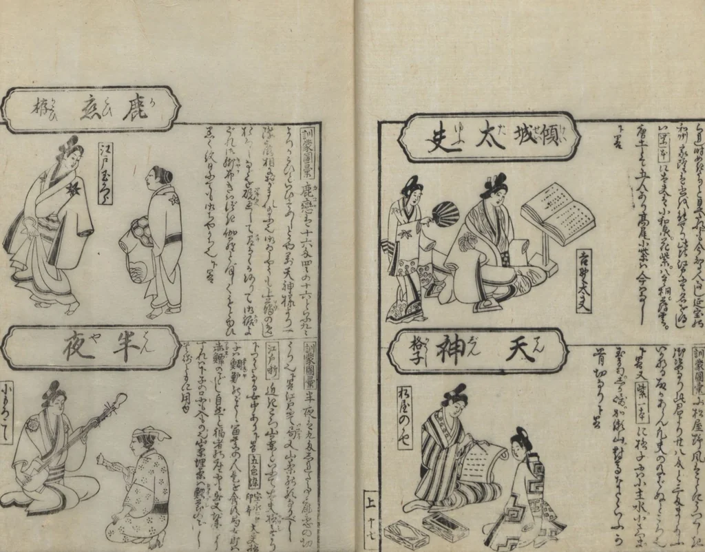 An illustration from Santoan's Chats: Short Records Written upon His Waking (Suiyo shōroku: Santōan issekiwa) : [volume 1], 1844, leaf 19