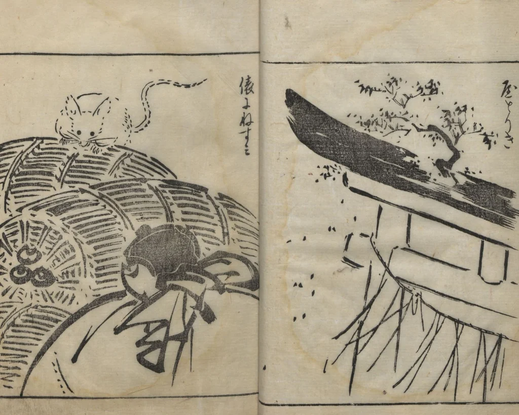 An illustration from Itchō Picture Album (Itchō gafu 一蝶画譜) : [volume 3], 1770, leaf 11
