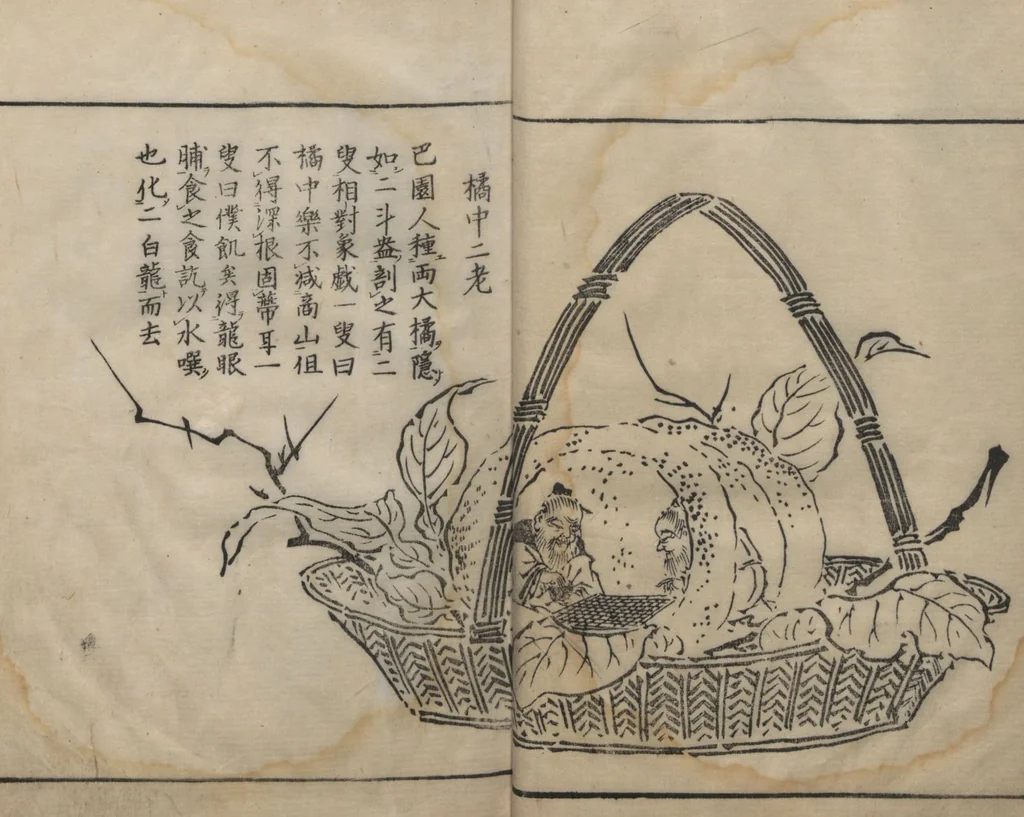 An illustration from Itchō Picture Album (Itchō gafu 一蝶画譜) : [volume 3], 1770, leaf 6