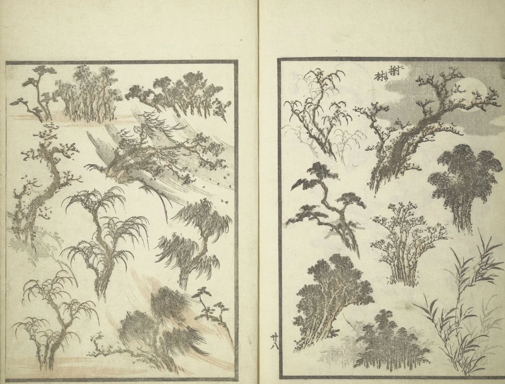 An illustration from Picture Album of the Floating World (Ukiyo efu 浮世画譜) : [volume 1], 1820, leaf 31