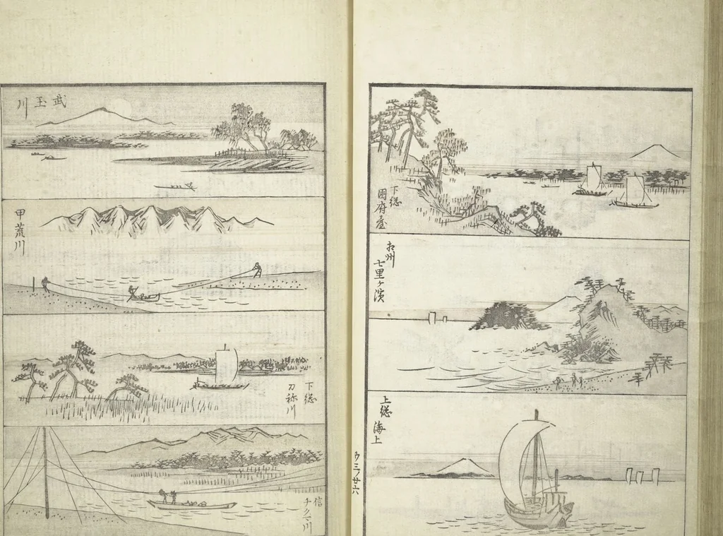 An illustration from Picture Album of the Floating World (Ukiyo efu 浮世画譜) : [volume 3], 1820, leaf 29