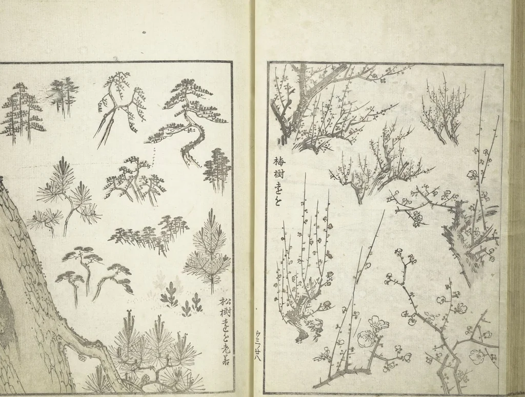 An illustration from Picture Album of the Floating World (Ukiyo efu 浮世画譜) : [volume 3], 1820, leaf 31