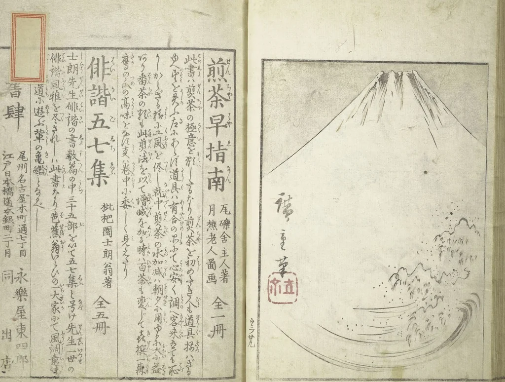 An illustration from Picture Album of the Floating World (Ukiyo efu 浮世画譜) : [volume 3], 1820, leaf 32