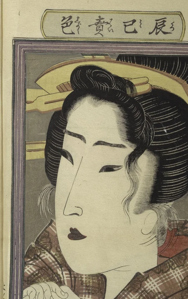 An illustration from An Erotic Picture Book of Snow on Fuji (Enpon fuji no yuki 艶本 婦慈のゆき), 1824, leaf 6