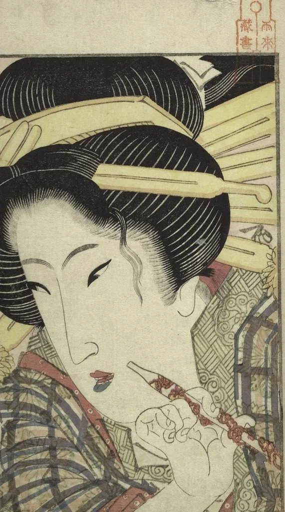 An illustration from A Modern Day "Clear Mirror" (Masukagami 万寿嘉々見) : [volume 2], 1822, leaf 2