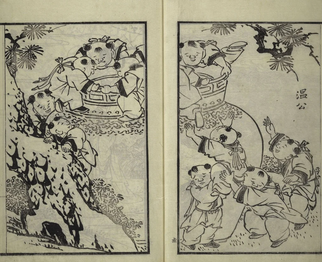 An illustration from Drawings by the Drunken Fuyō (Gazu sui Fuyō 画図酔芙蓉), 1809, leaf 12