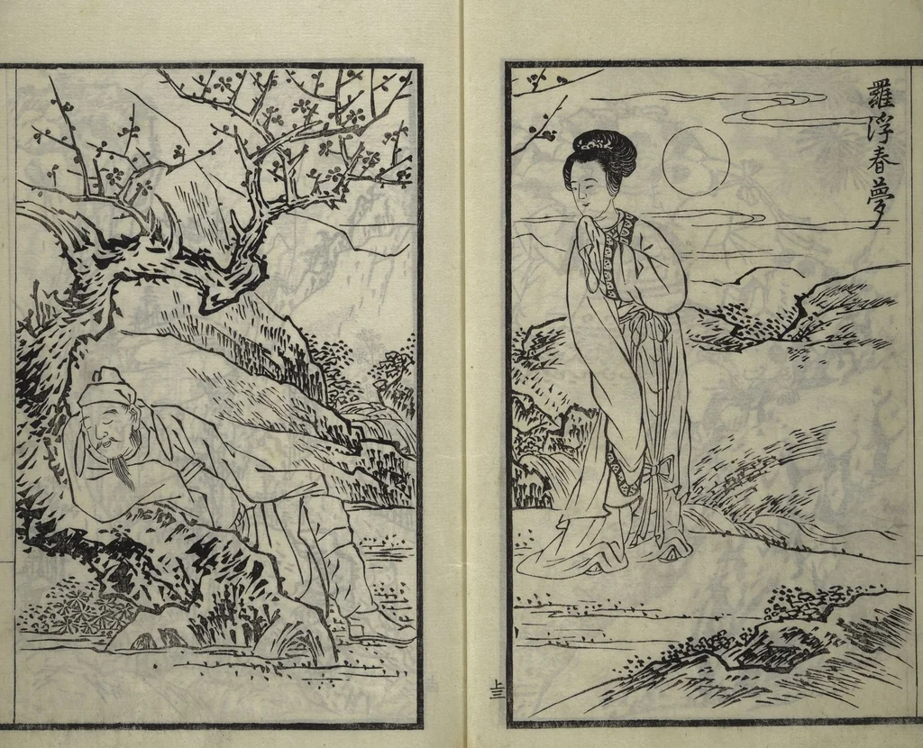 An illustration from Drawings by the Drunken Fuyō (Gazu sui Fuyō 画図酔芙蓉), 1809, leaf 13