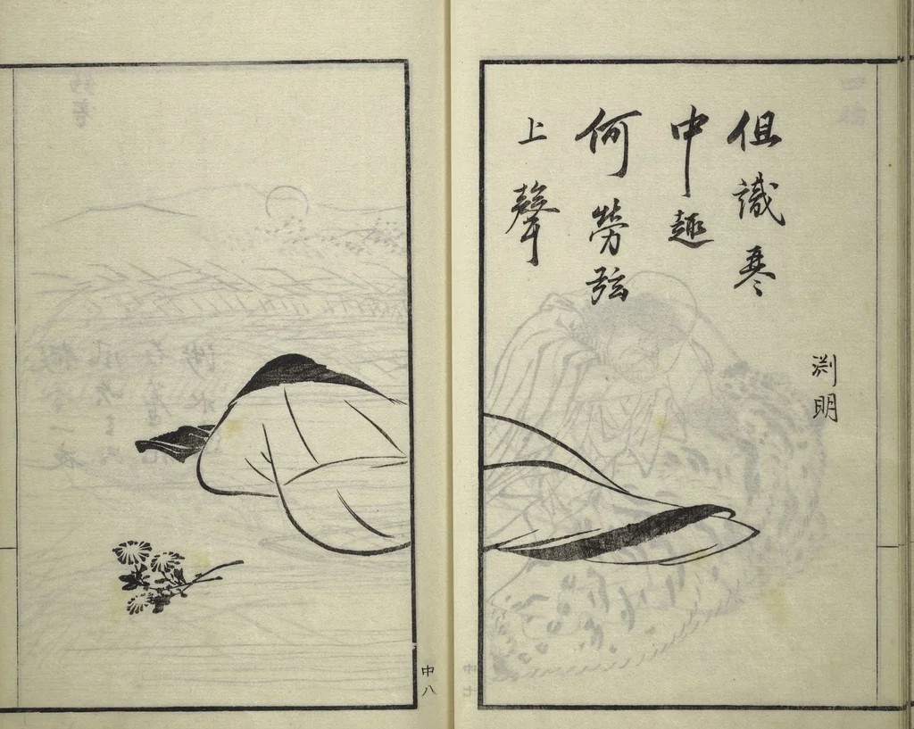 An illustration from Drawings by the Drunken Fuyō (Gazu sui Fuyō 画図酔芙蓉), 1809, leaf 43