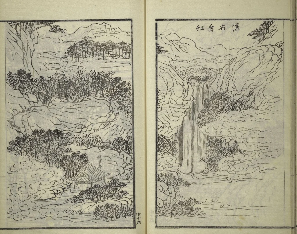 An illustration from Drawings by the Drunken Fuyō (Gazu sui Fuyō 画図酔芙蓉), 1809, leaf 51