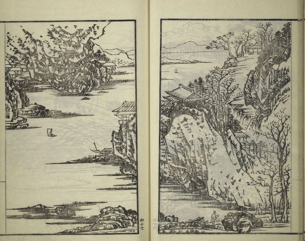 An illustration from Drawings by the Drunken Fuyō (Gazu sui Fuyō 画図酔芙蓉), 1809, leaf 52