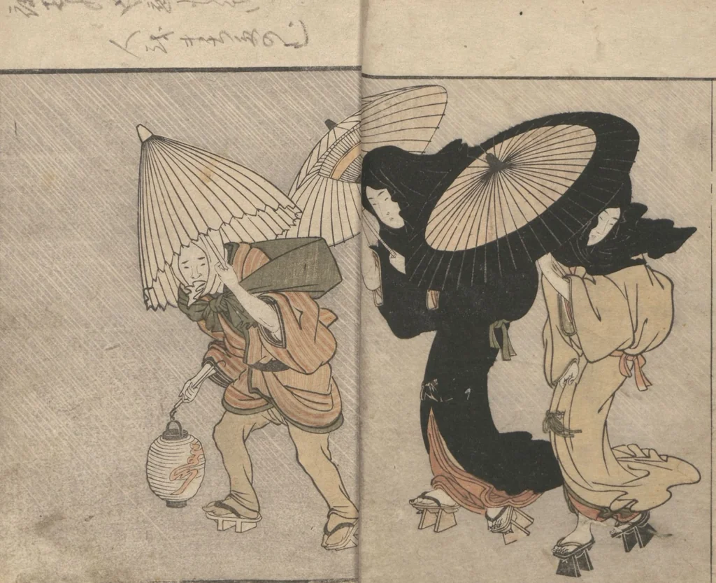 An illustration from Picture Book of Flowers of the Four Seasons (Ehon shiki no hana) : [volume 2], 1801, leaf 8