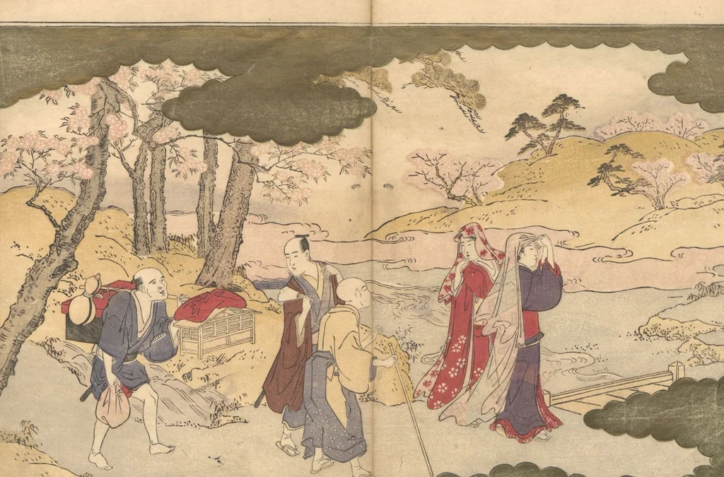An illustration from Statue of the Bodhisattva Fugen (Fugenzō), 1790, leaf 7