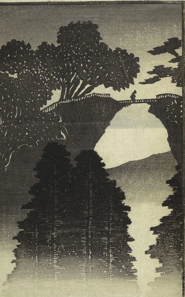 An illustration from Ichirō Picture Album (Ichirō gafu 一老画譜), 1823, leaf 12