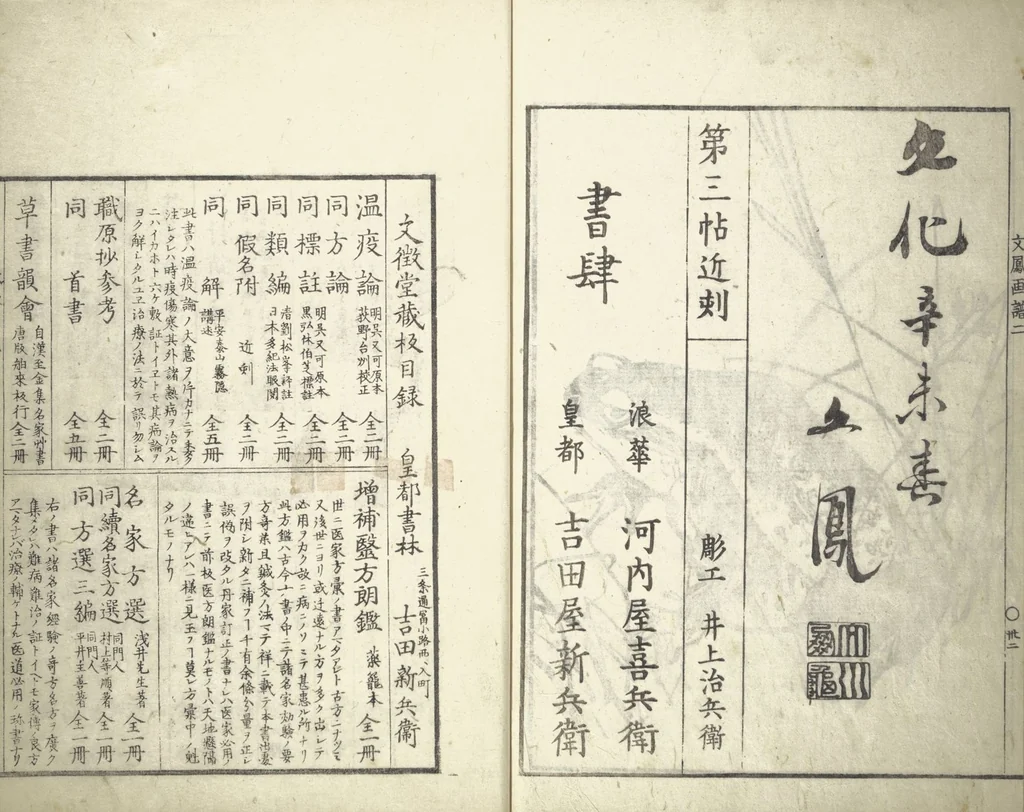 An illustration from Bunpō Picture Album (Bunpō gafu 文鳳画譜), First Series : [volume 3], 1813, leaf 34