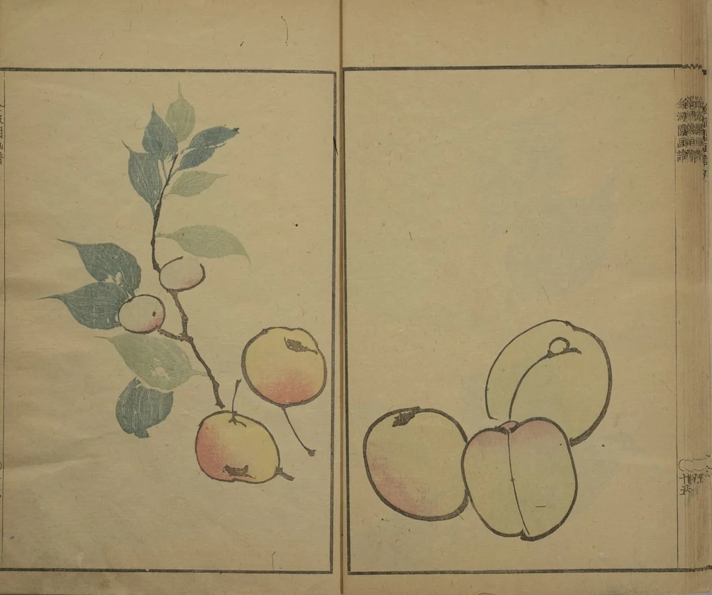 An illustration from Kinpaen (Bunpō) Picture Album (Kinpaen gafu 金波園画譜), 1820, leaf 19