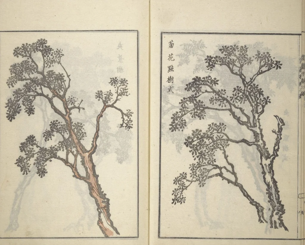 An illustration from Guide to Chinese Painting (Kanga shinan nihen 漢画指南二編), Second Series : [volume 1], 1810, leaf 16