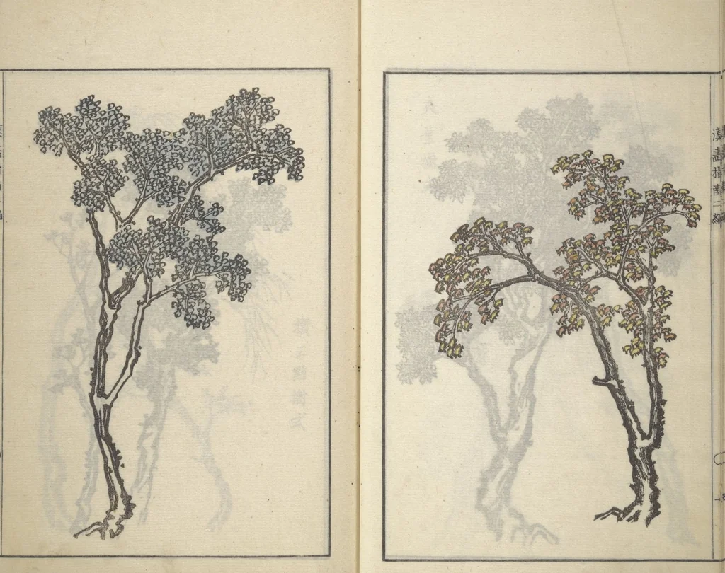 An illustration from Guide to Chinese Painting (Kanga shinan nihen 漢画指南二編), Second Series : [volume 1], 1810, leaf 18