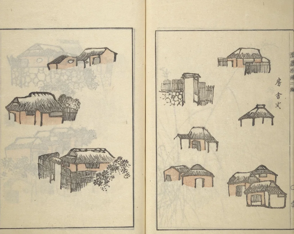An illustration from Guide to Chinese Painting (Kanga shinan nihen 漢画指南二編), Second Series : [volume 1], 1810, leaf 28